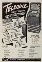 1948 ad for Telequiz