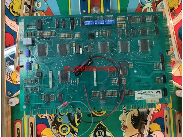 Gottlieb System 1 MPU - rebuilt