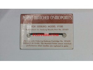 Sapphire needle pair for M100A 78RPM