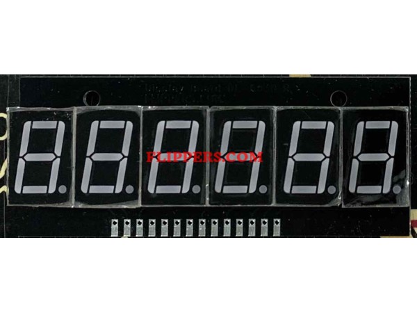 6-Digit Display - Rotation 8