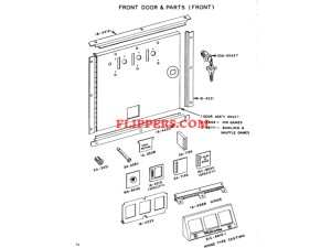 Coin Door #2 Used 