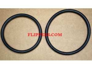 Black Rubber Rings 