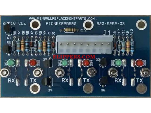 Triple OPTO Card for 3-Bank Drop Targets