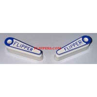 Flipper, Right & Left, blue flat top