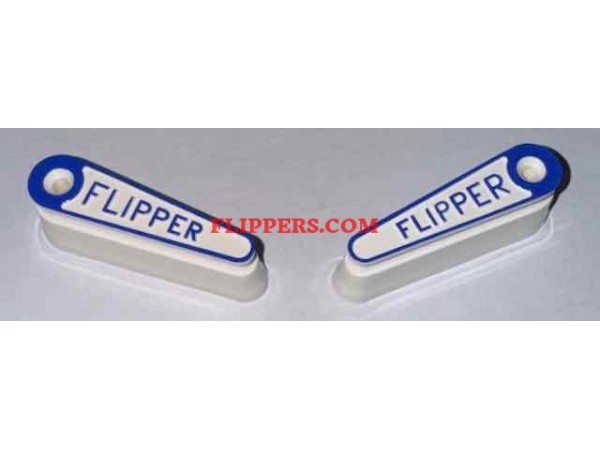 Flipper, Right & Left, blue flat top