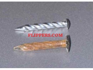 Twisted Nail For Glass Rails