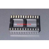 24 Pin IC Socket - dual wipe