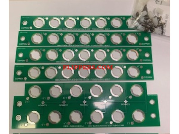 Playfield Lamp Board Set for Stern Meteor <br>(Part #Pioneer PRP-CS01)