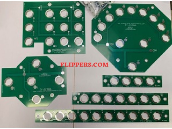 Playfield Lamp Board Set for Stern Freefall  <br>(Part #Pioneer PRP-CS06)