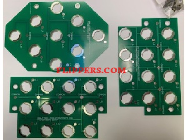 Playfield Lamp Board Set for Stern Nine Ball 