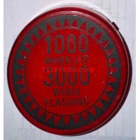 Pop Bumper Cap - 1000 - 3000 - Red