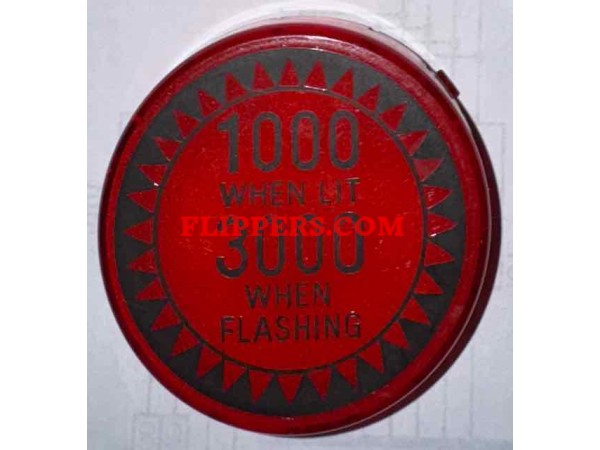 Pop Bumper Cap - 1000 - 3000 - Red