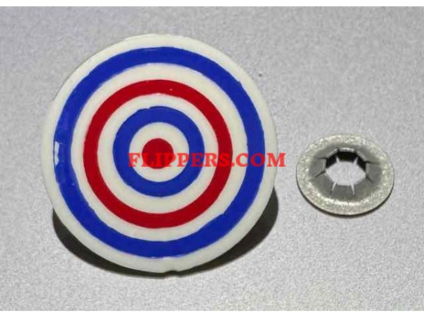 Bullseye Target with Blue - Red circles