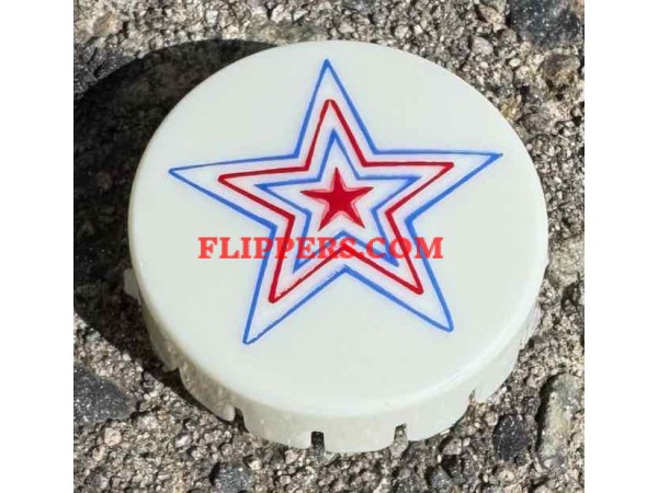 Bumper Cap - Blue-Red Star