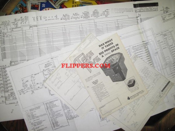 Pinball manual and schematics