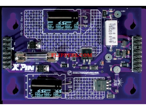 XPin Power Supply for SEGA, Data East, and Stern Games