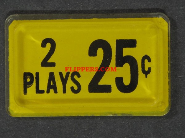 Coin Price Plate