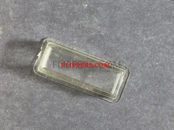 Clear Number or Letter Plastic Cap