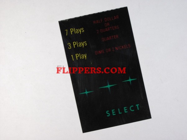 Instruction Plate
