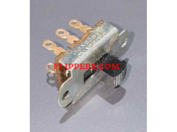 Slide Switch - DPDT Spring Return <br>(Part #135135)