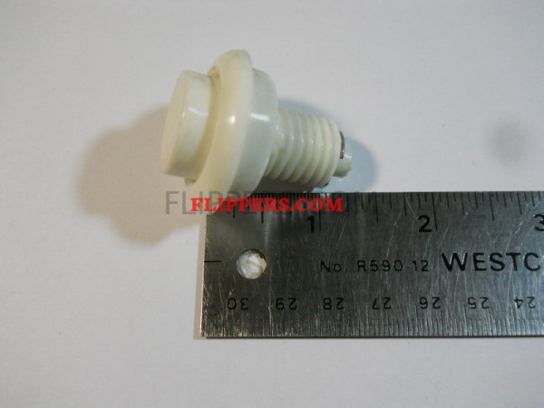 White button 3/4 inch thread