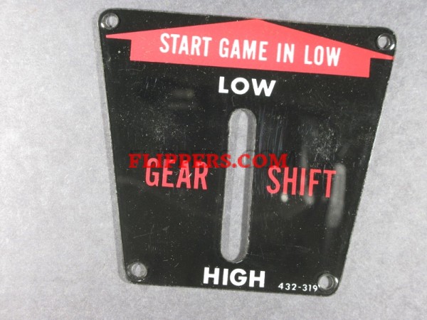 Instruction Plate