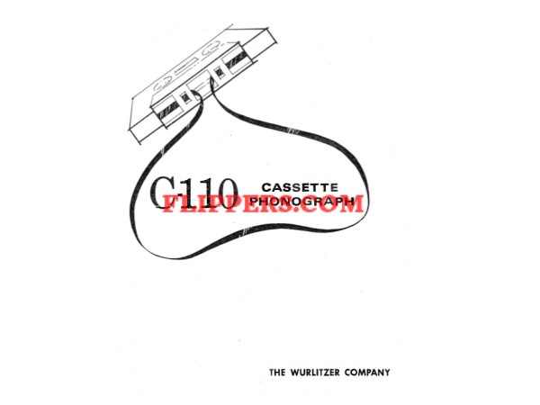 Manual for C110 Cassette Players