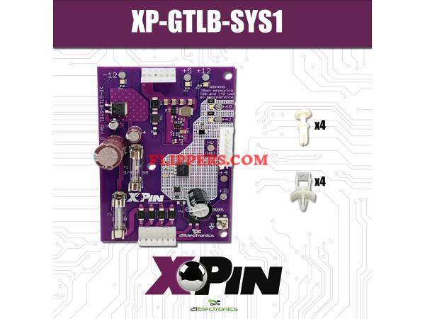 XPin Gottlieb System 1 Power Supply Rev G