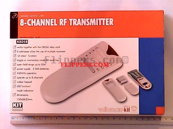 8-Channel RF Transmitter