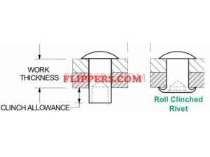 Rivet 1/8 inch diameter x 11/32 inch long