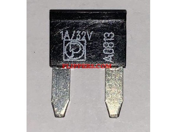 Jersey Jack I/O 32V Blade Fuse 1A Slo-Blow