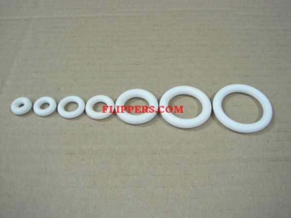 White Rubber Rings 