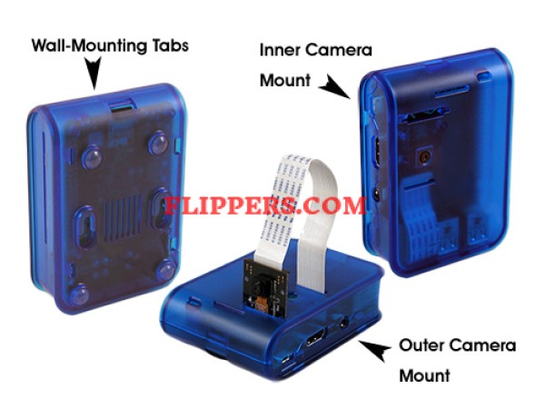 Plastic Enclosure Transluent Blue