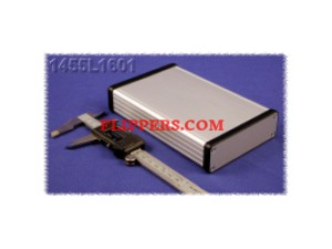 Extruded Aluminum Enclosure w/ Metal End Panels 
