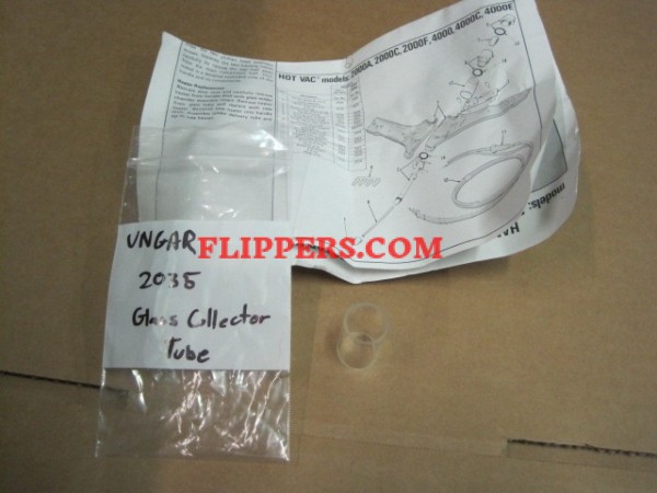 Glass Collector Tube <br>(Part #2035)