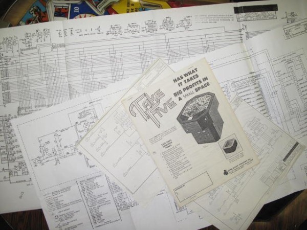 Pinball manual and schematics <br>(Part #ALI_System2_Manual)
