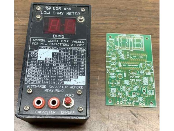 Dick Smith Mark II ESR Meter Kit - PCB (only) <br>(Part #Mark2ESRkit-PCB)