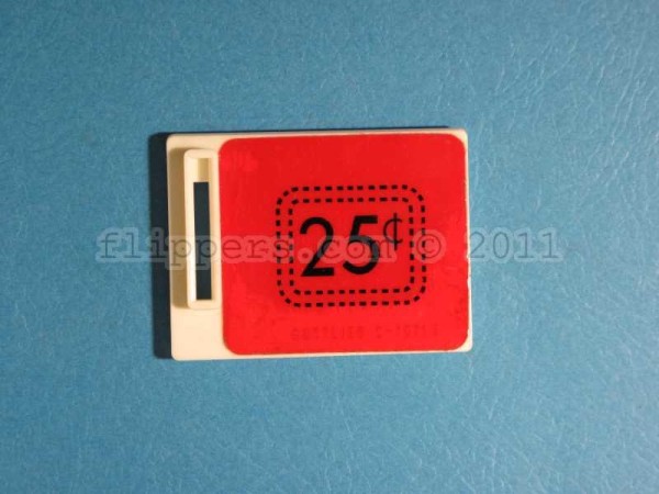 25c Entrance Plate, red