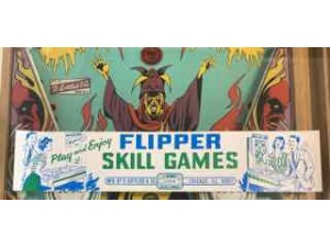 Play FLIPPER SKILL GAMES Bumper Sticker
