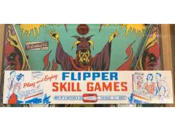 Play FLIPPER SKILL GAMES Bumper Sticker <br>(Part #Gott-BumperSticker)