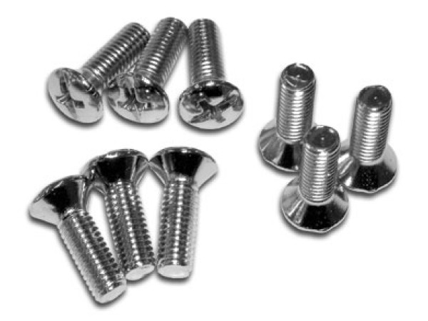 10-32 Countersunk Rack Screw with Plastic Cup Washer