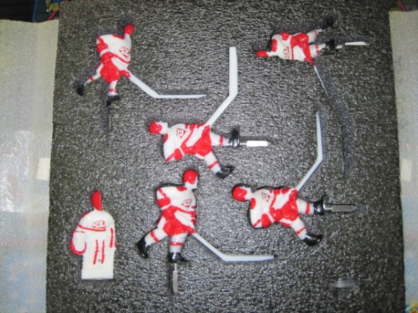 Chexx-Red Set Hockey Players
