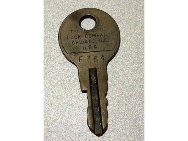 F264 Seeburg Key <br>(Part #Key-F264)