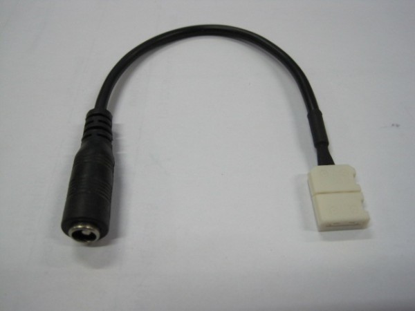 10mm 2-pin quick connector with 2.1mm DC plug <br>(Part #LSCD2-1)