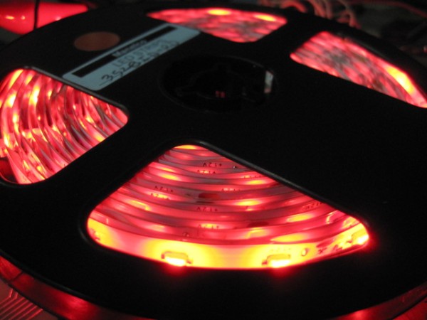 Red 3528 SMD Indoor LED Strip