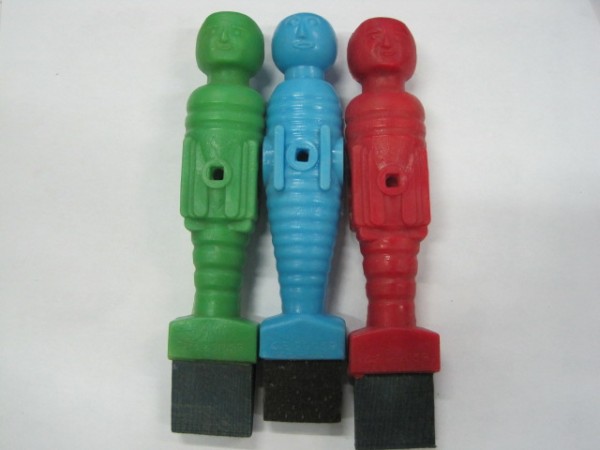 Large Plastic Foosball Players with Wood Feet <br>(Part #A0HNAI)