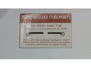 Sapphire needle pair for M100A 78RPM