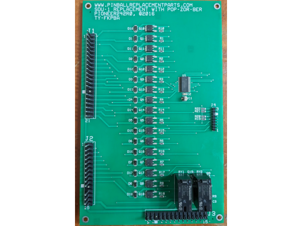 Solenoid Driver Board - SDU-1_Remake <br>(Part #Pioneer_GP-SDU-2)