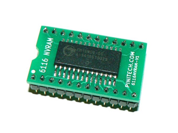 6116 NVRAM Module for Bally MCR games <br>(Part #PinitechBallyMCR)
