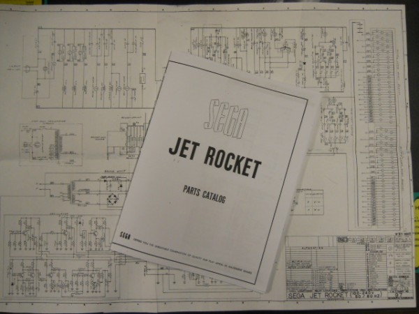 Jet Rocket Manual and Schematics - photocopy